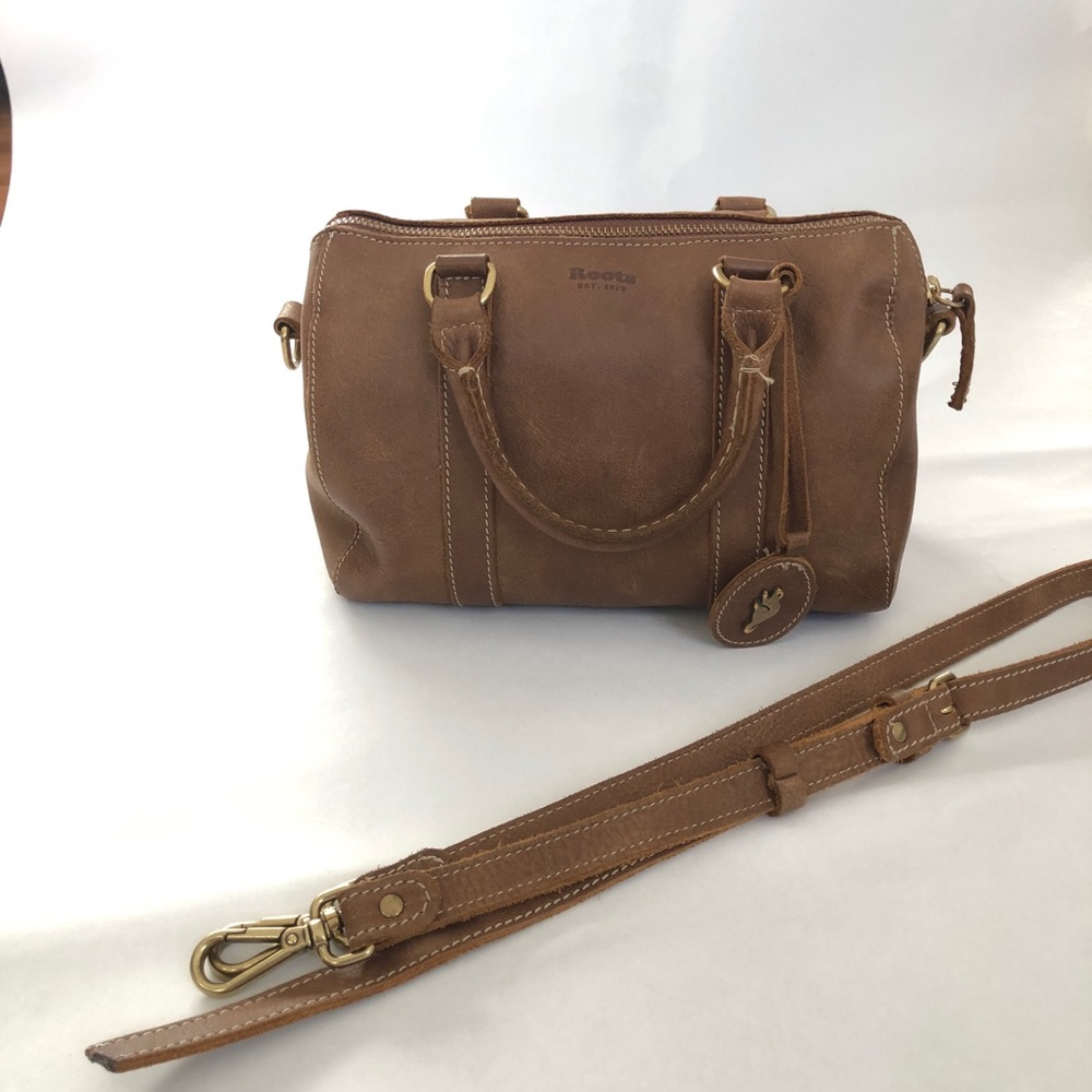 Roots City Banff Bag in Natural Tribe Leather - Picture 5 of 7
